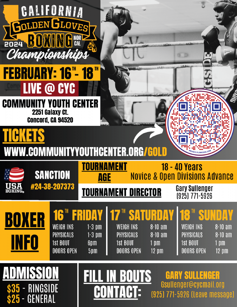 California Golden Gloves 2024 Tickets Odele Aridatha